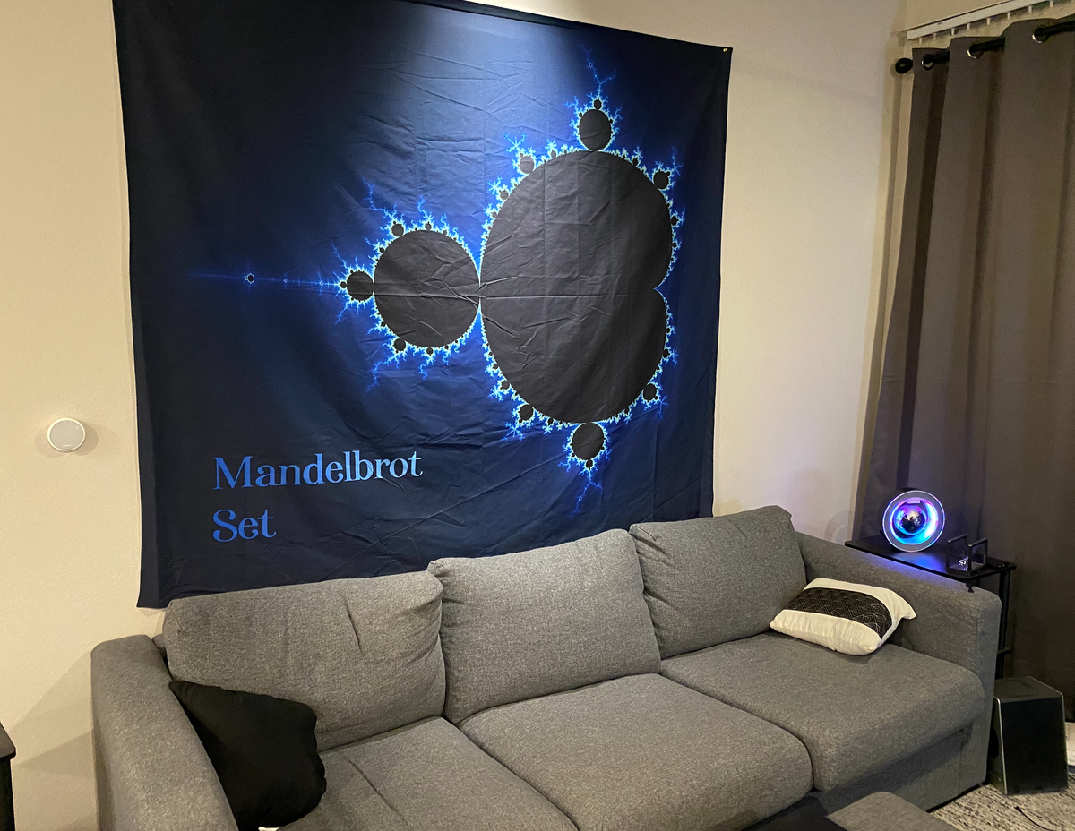 Mandelbrot tapestry best sale