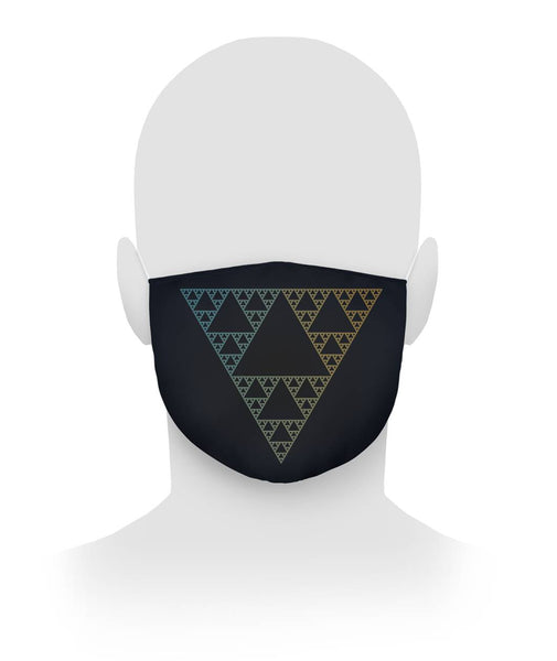 Sierpinski Triangle, Face Mask Cloth Face Mask