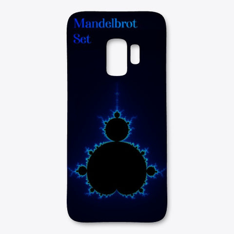 Mandelbrot Fractal Blue Color Coding, Samsung Case