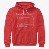 Texting 'bout Thermo? Premium Pullover Hoodie
