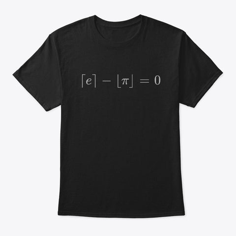 The Most Beautiful Equation, Classic Tee