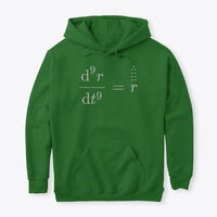Cursed Math Memes: Newton's Abomination, Classic Pullover Hoodie