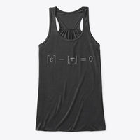 The Most Beautiful Equation, Women's Flowy Tank Top