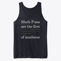 Math Puns are the first sgn(madness), Premium Tank Top