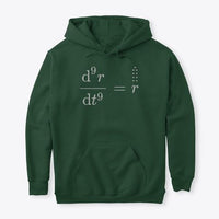 Cursed Math Memes: Newton's Abomination, Classic Pullover Hoodie