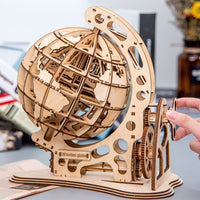 Mechanical Rotating Globe by Rokr (Assembly Required)