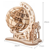 Mechanical Rotating Globe by Rokr (Assembly Required)