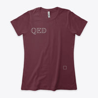 QED, Women's Boyfriend Tee