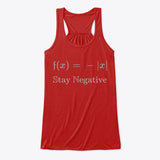 Stay Negative, Women's Flowy Tank Top
