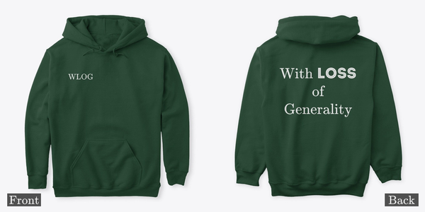 WLOG - With Loss of Generality Merch, Classic Pullover Hoodie