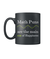 Math puns are the main cos of Happiness - Left Handed Mug