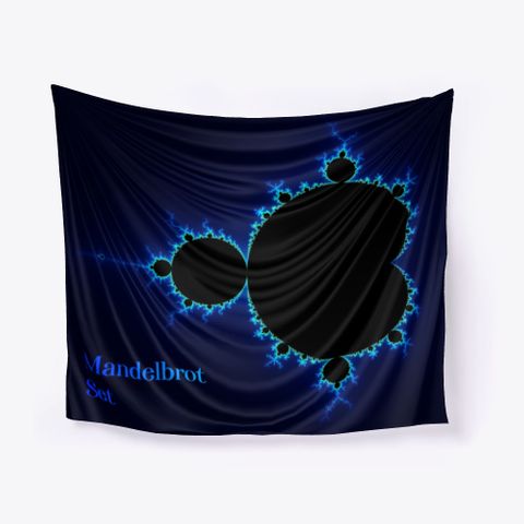 Mandelbrot tapestry sale