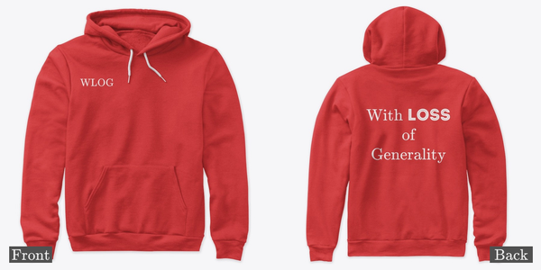 WLOG - With Loss of Generality Merch, Premium Pullover Hoodie